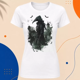 Dámské tričko - Poslední Ochránce – Plague Doctor - Morový Doktor